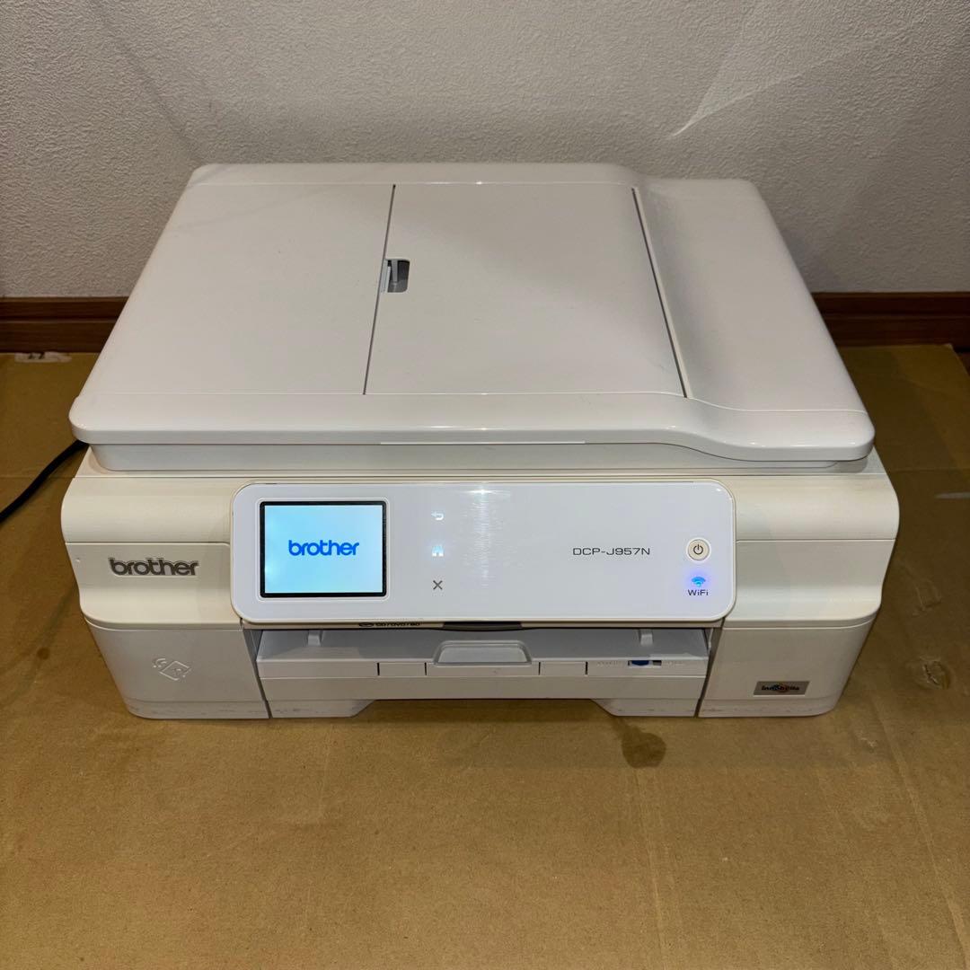 ブラザー プリンター A4 インクジェット複合機 DCP-J957N-W おまけ