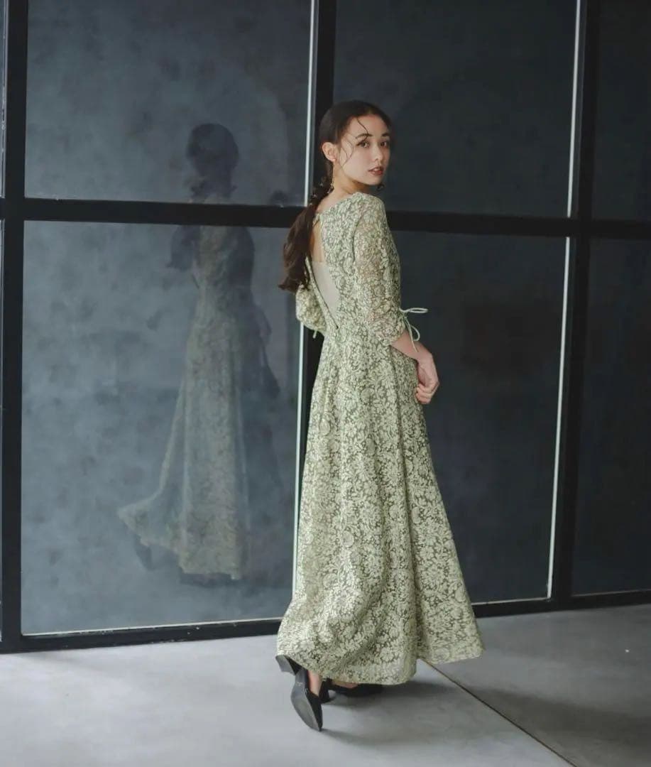 【‎最終値下げ】kastane オケージョンドレス　グリーン