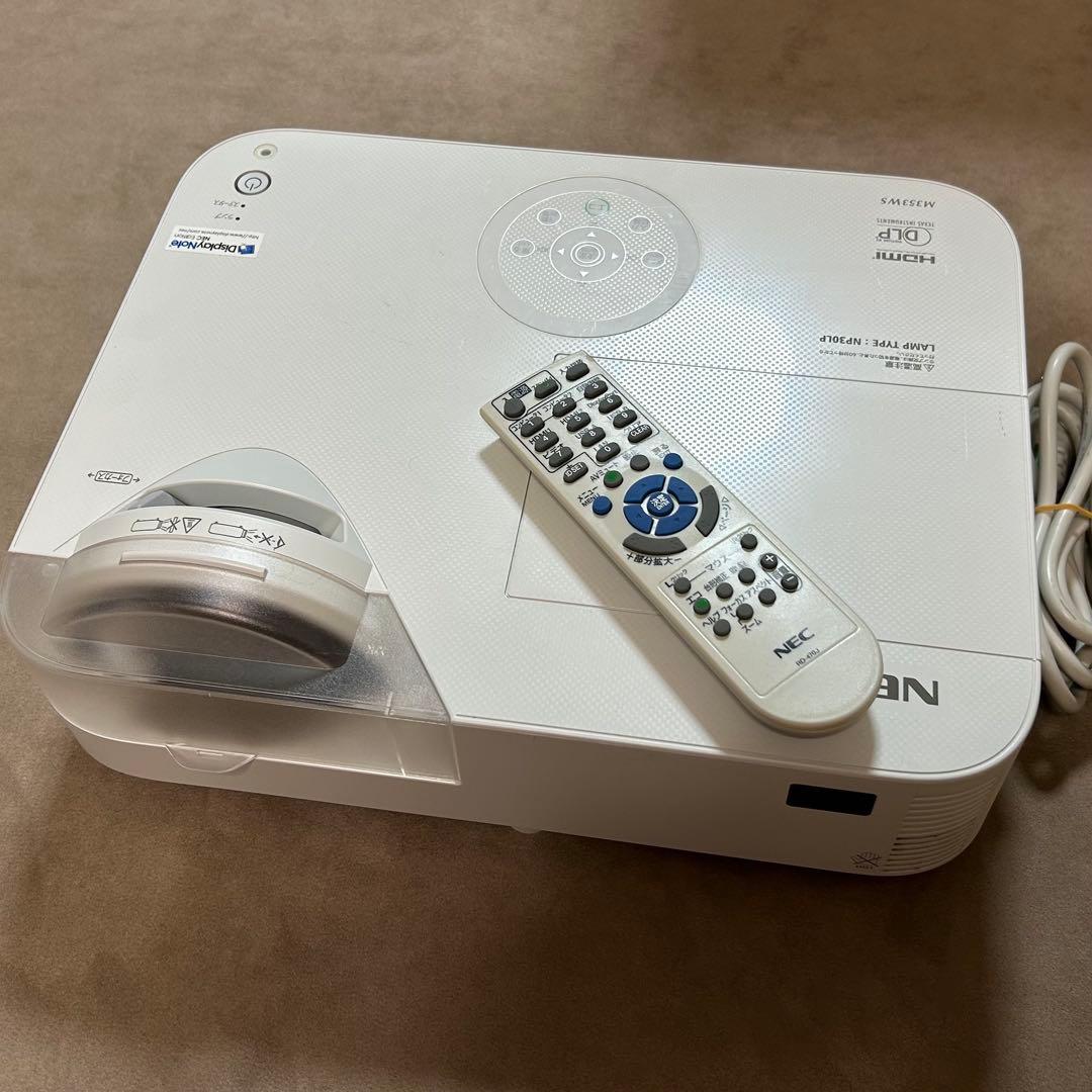 NEC ViewLight NP-M353WSJD プロジェクター 単焦点