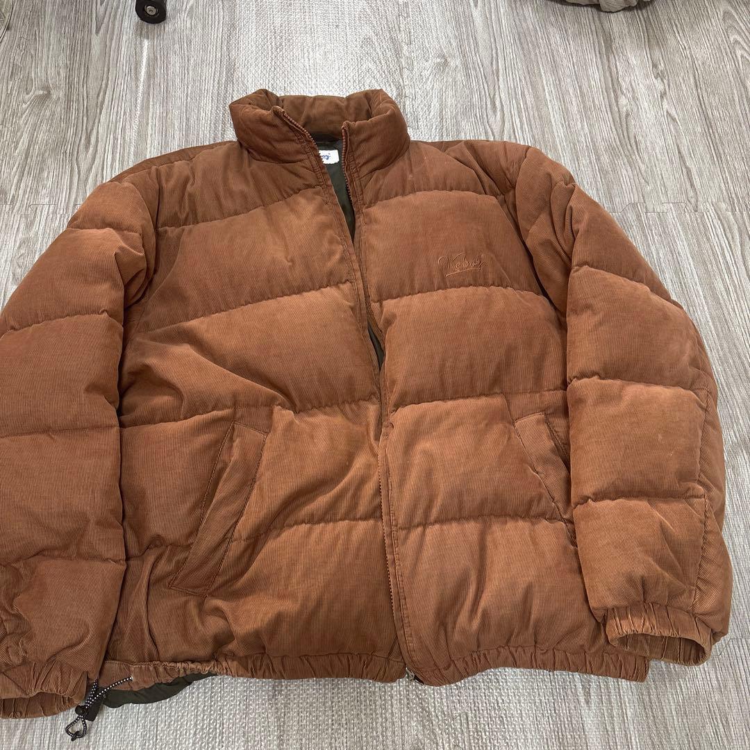 Keboz ブラウン ダウンジャケット XLARGE