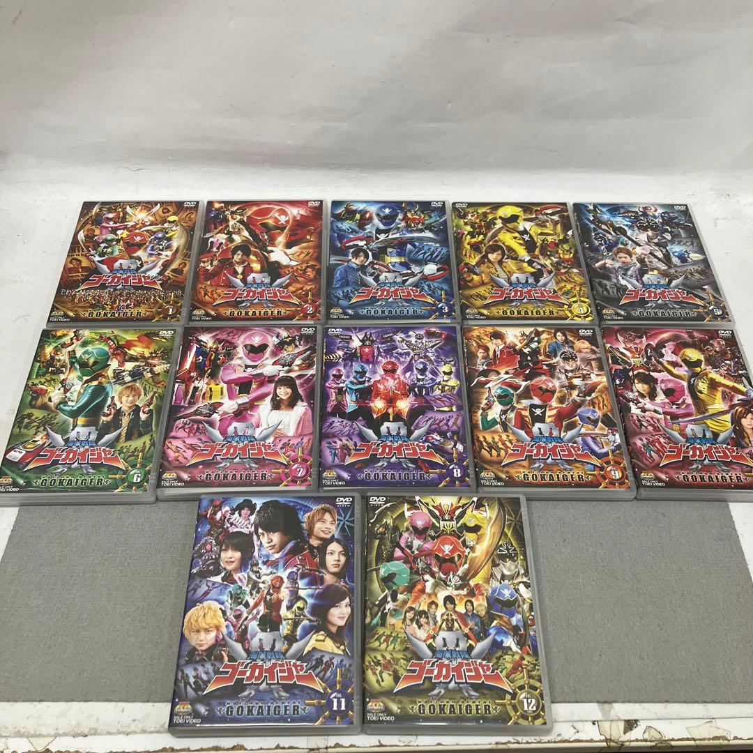 GB7111 海賊戦隊ゴーカイジャー DVD全12巻セット