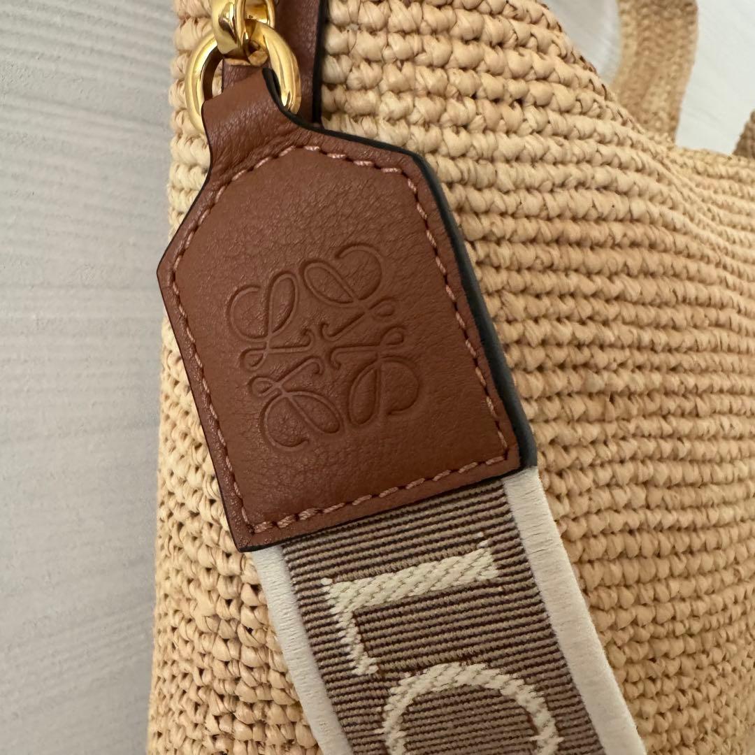 LOEWE 新品 かごバッグ SLIT MINI BAG ナチュラルタン ロエベ