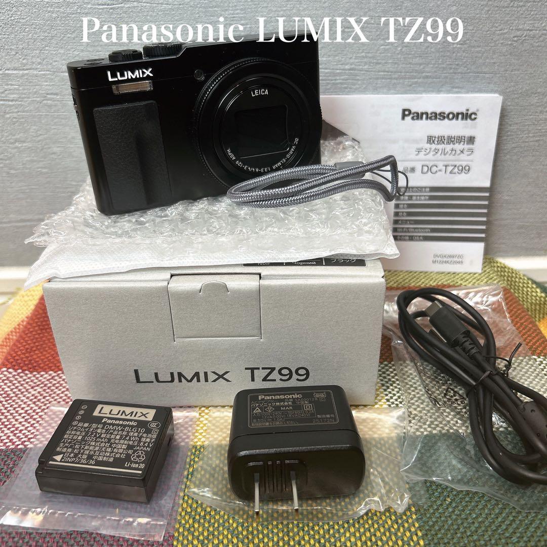 【美品】Panasonic Lumix TZ99 コンパクトデジタルカメラ