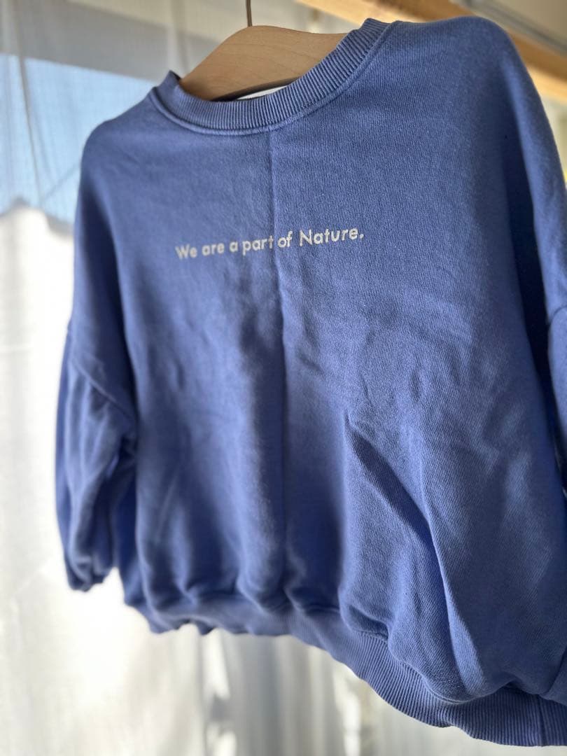 ZIGGY ZAZA ブルー トレーナー 3-5