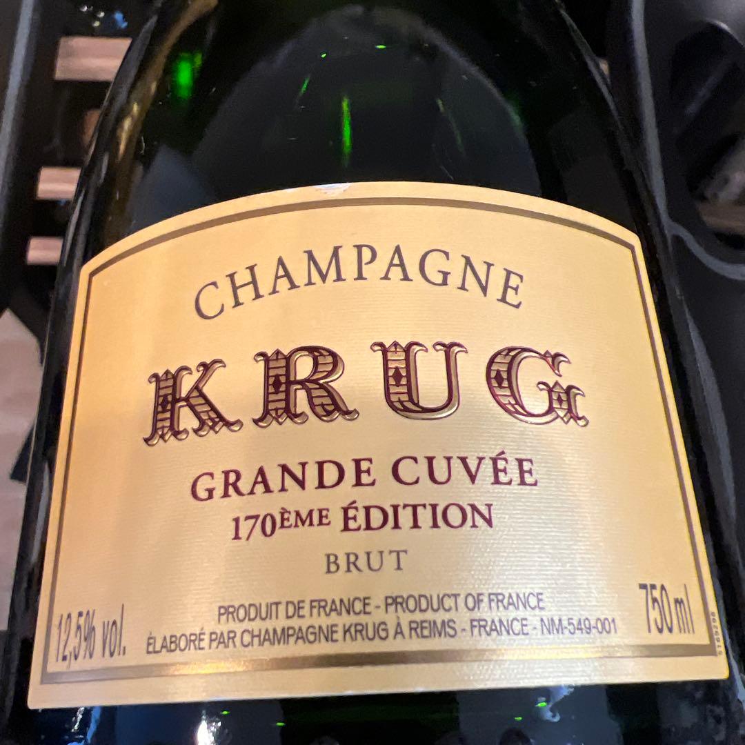 クリュッグ　KRUG シャンパン　750ml 170ÉME