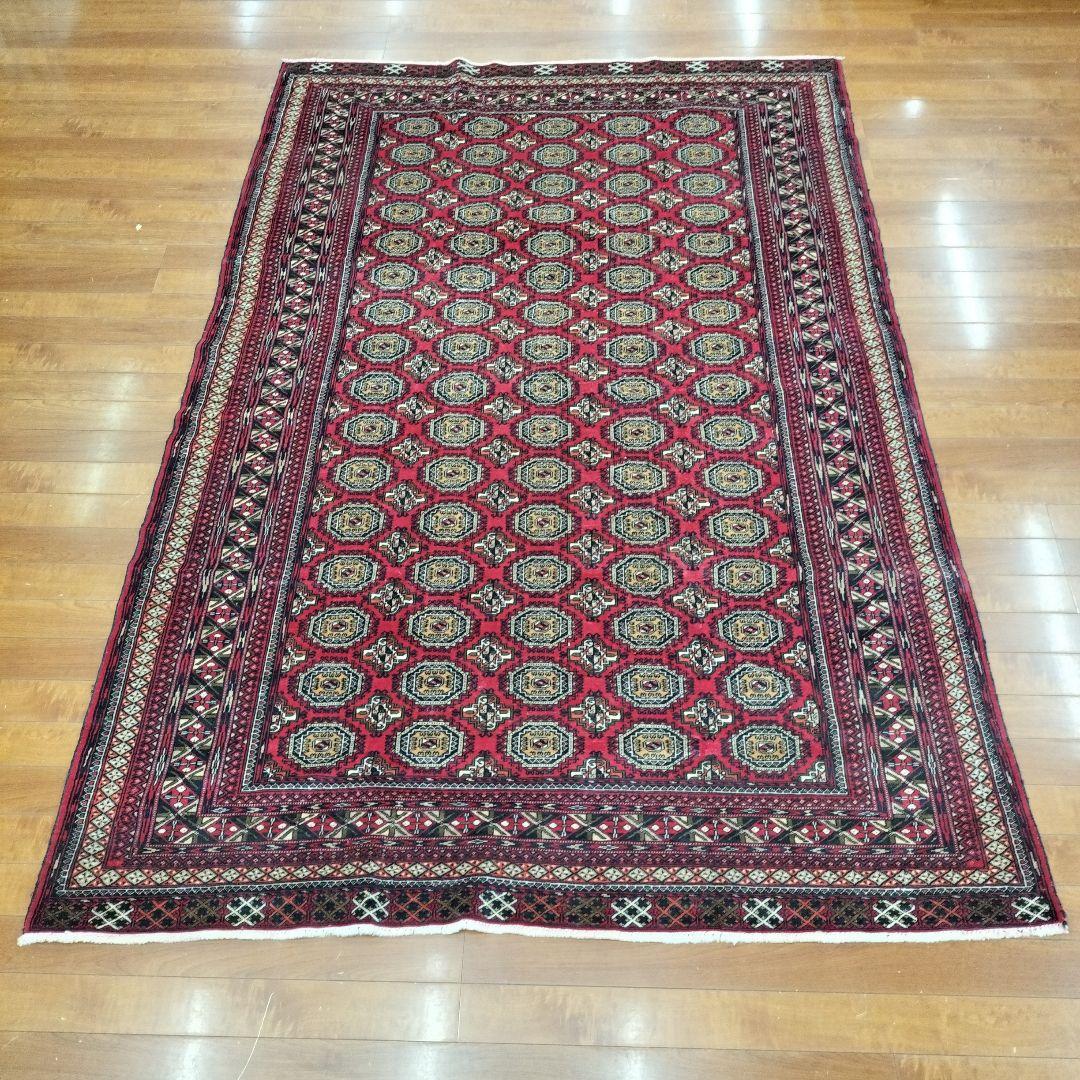 ※最終値下げ￥45,000→￥40,000【訳あり格安出品】ペルシャ絨毯