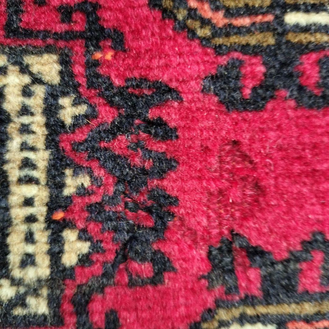 ※最終値下げ￥45,000→￥40,000【訳あり格安出品】ペルシャ絨毯