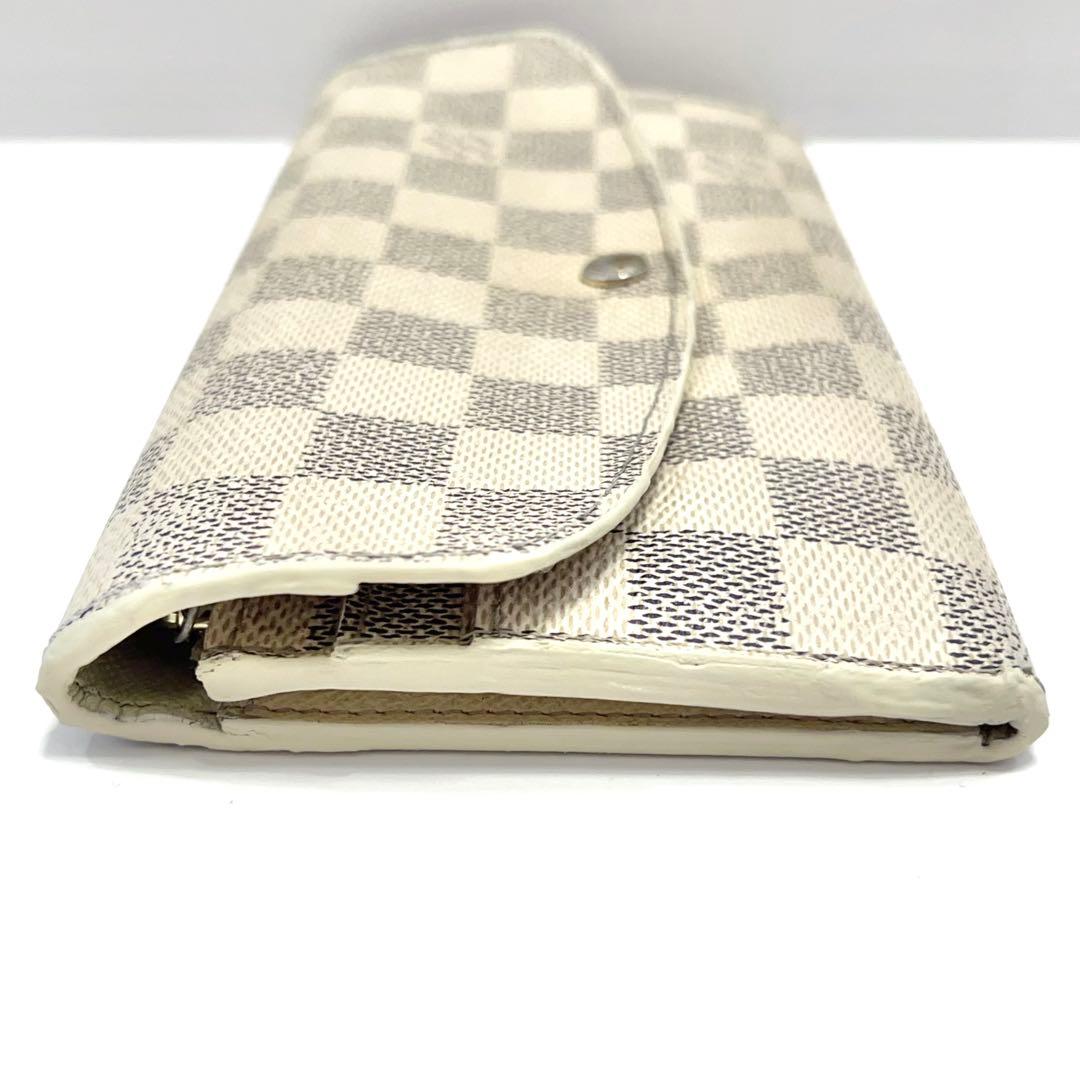 ルイヴィトン ポルトフォイユ エミリー ダミエ アズール 長財布 N63021