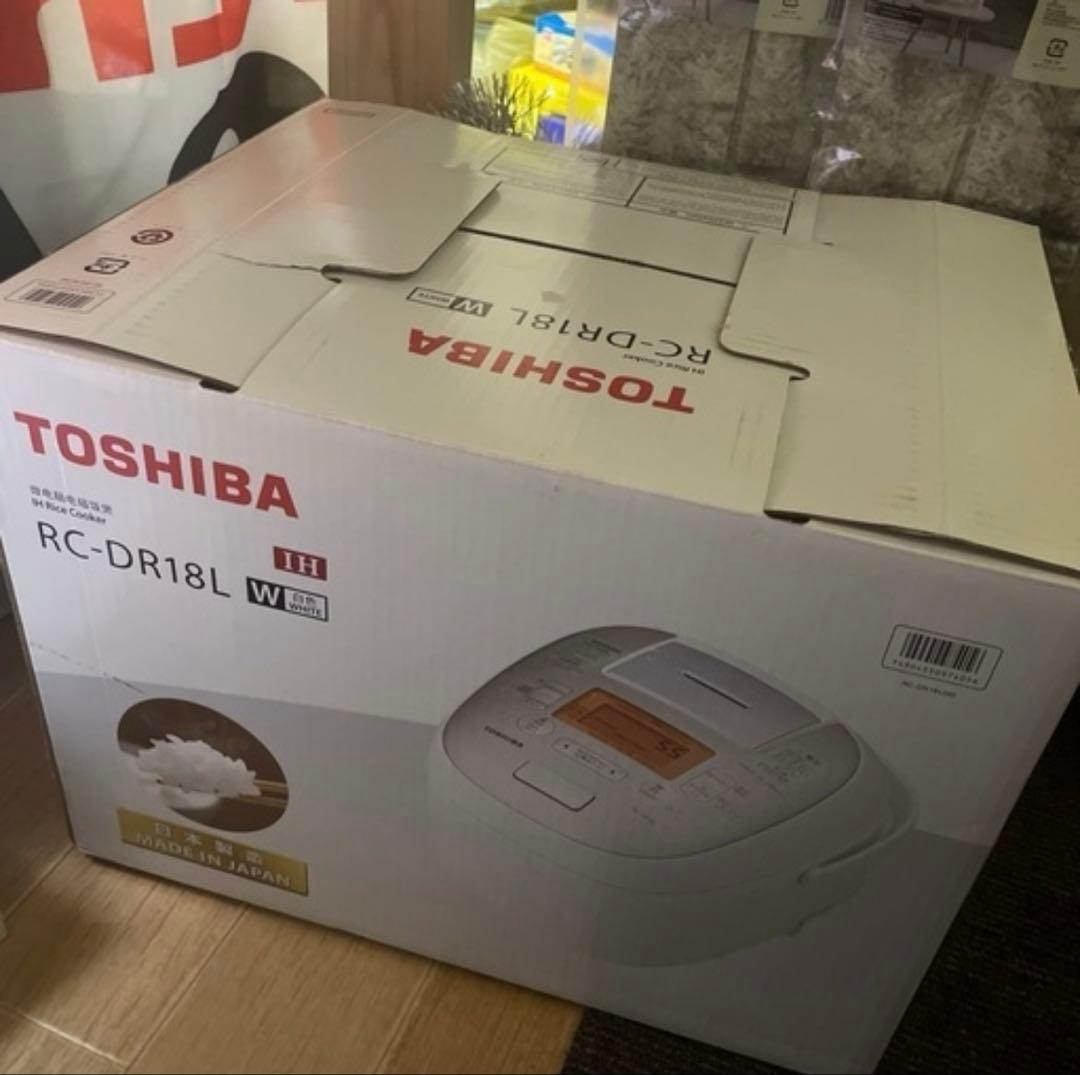 新品　TOSHIBA IH炊飯器 RC-DR18 1.8L
