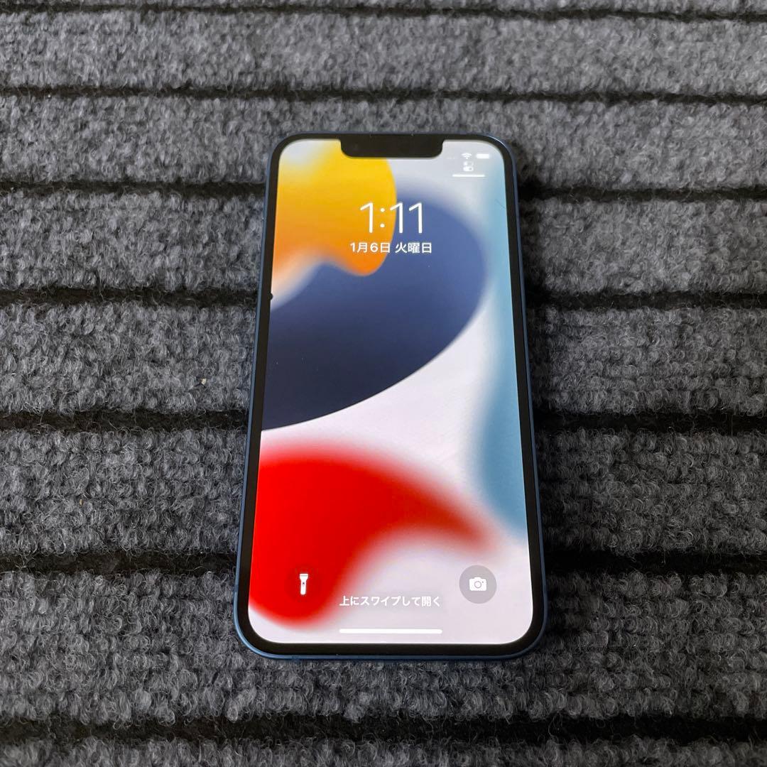 174 Apple iPhone13 mini 128GB ブルー SIMフリー