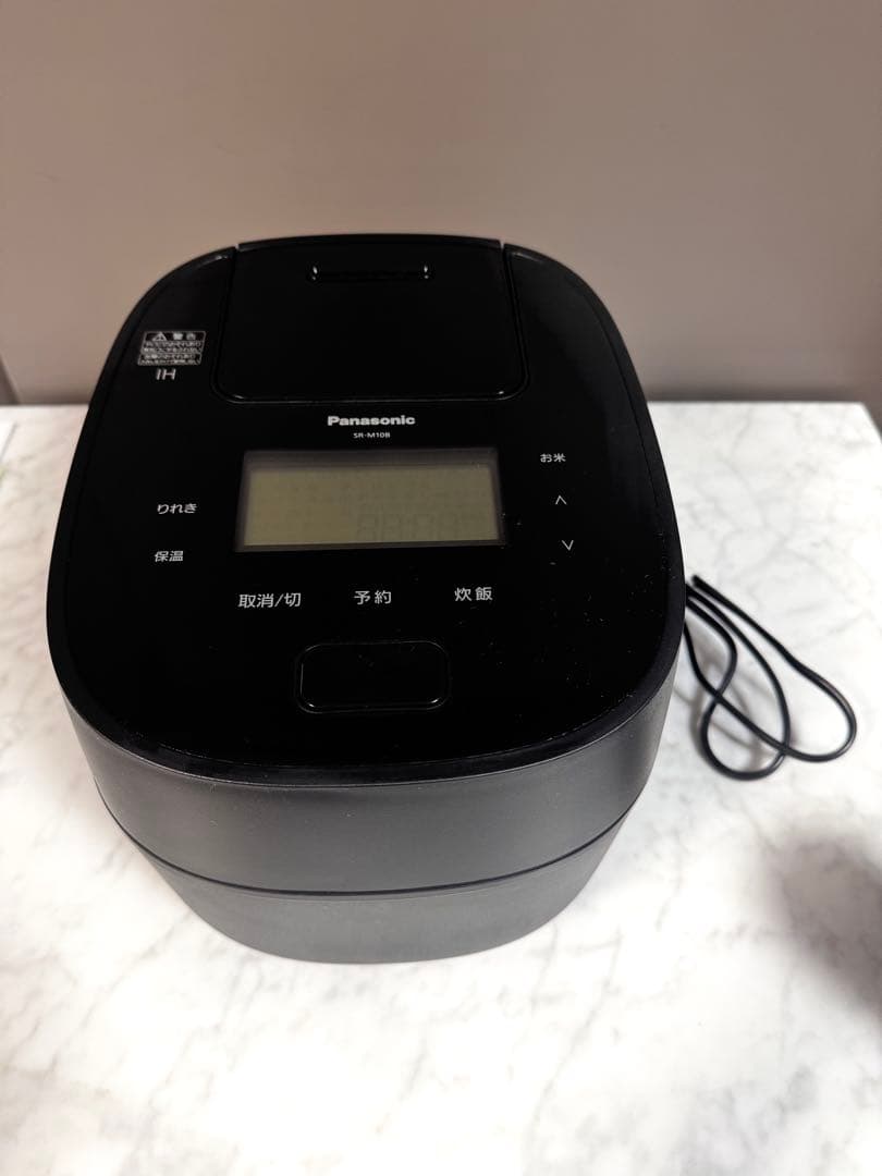 パナソニック　SR-M10B-K 炊飯器 ブラック