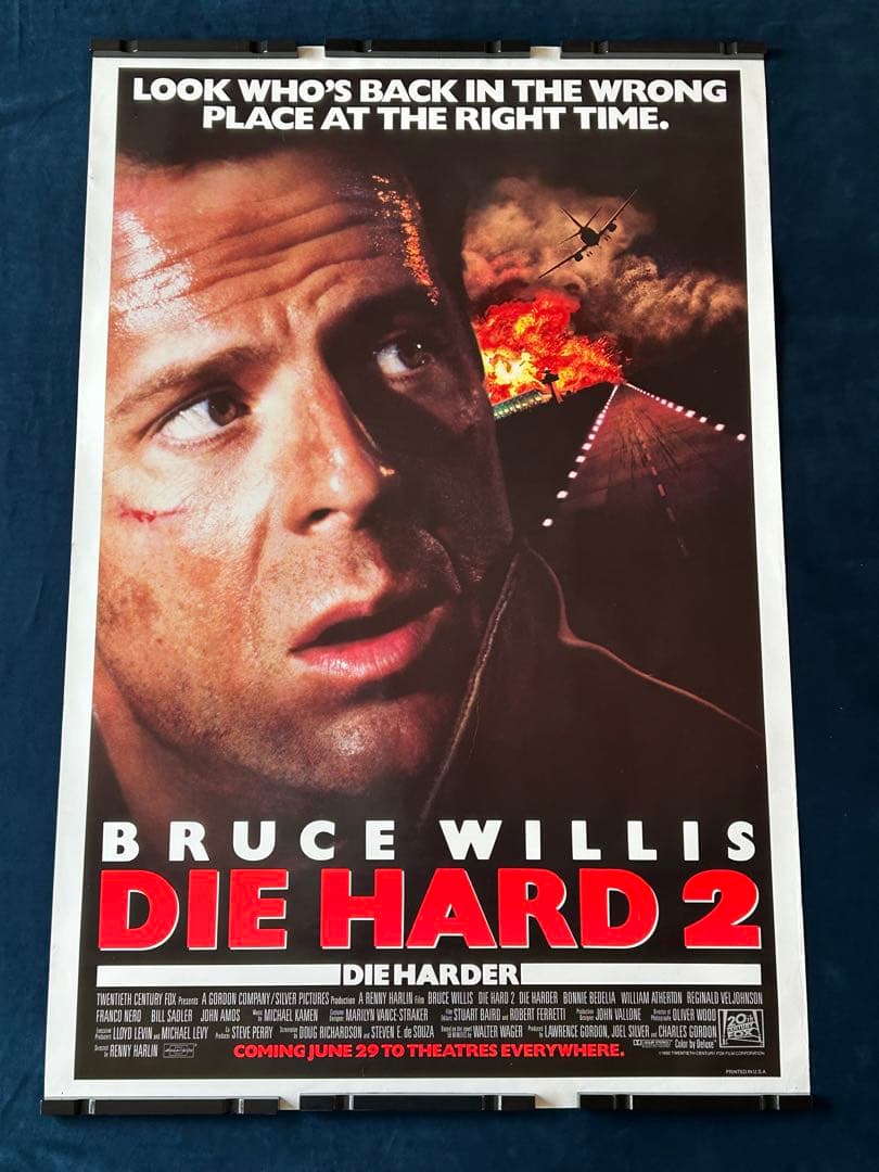 ダイ・ハード2 USオリジナル映画ポスター