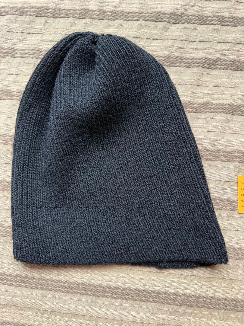 ブッチャープロダクツ WOOLEN CAP ブラック アットラスト