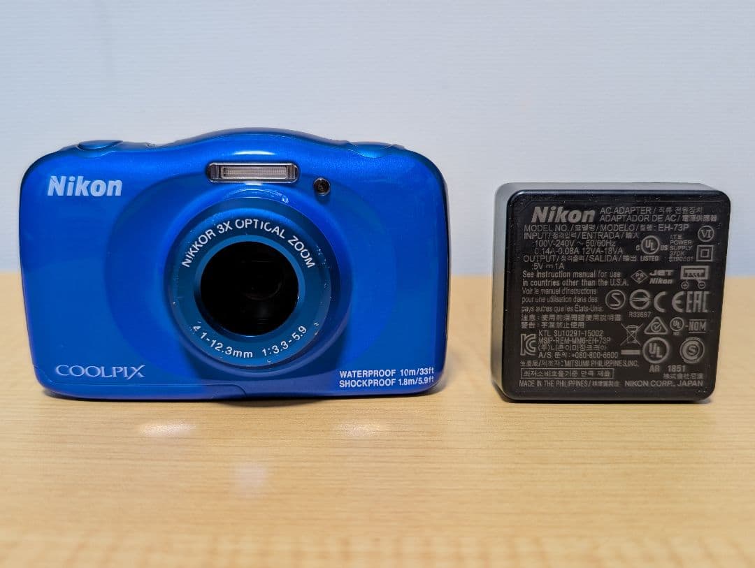 Nikon coolpix 防水デジタルカメラ W100 ブルー
