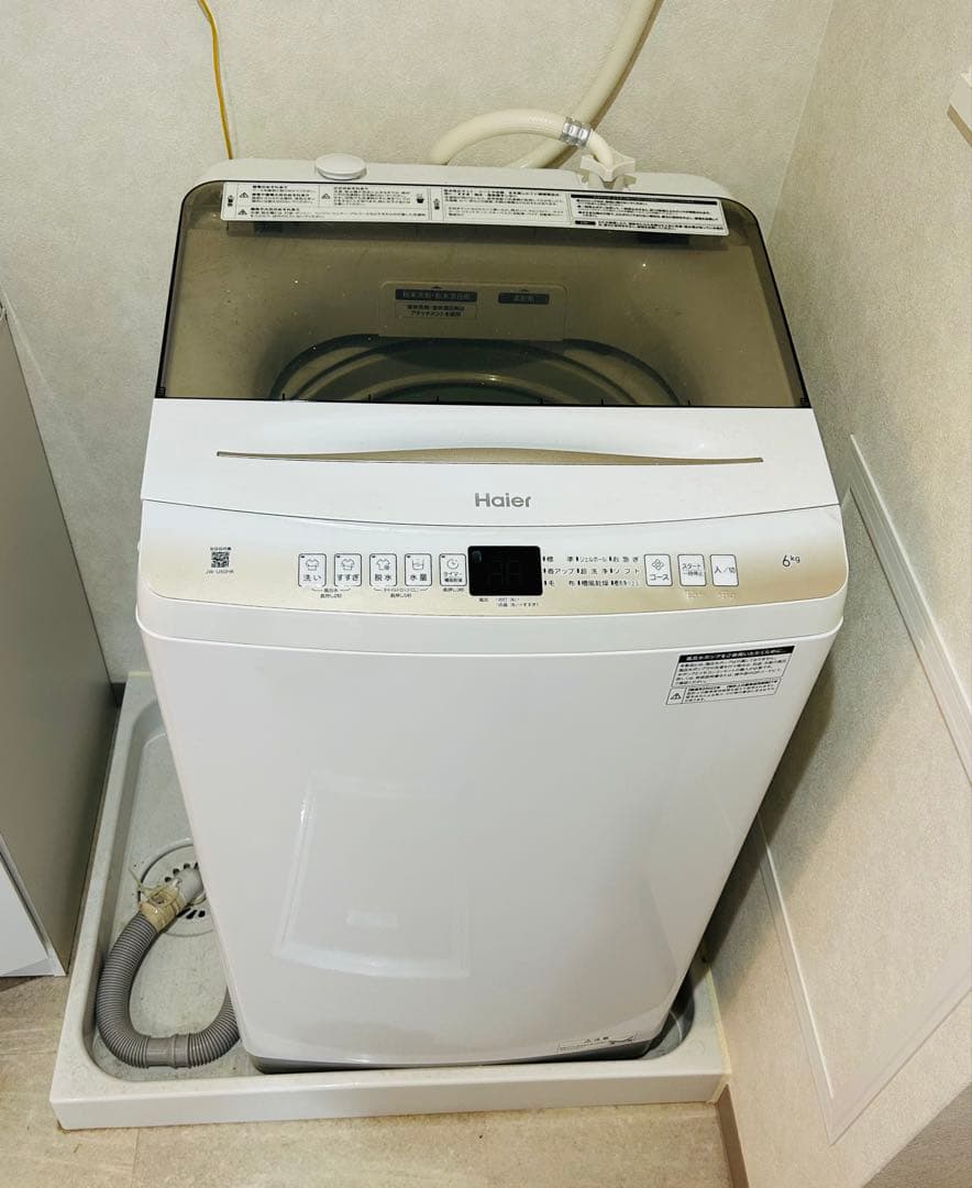 Haier ハイアール 全自動洗濯機 JW-U60HK 6kg