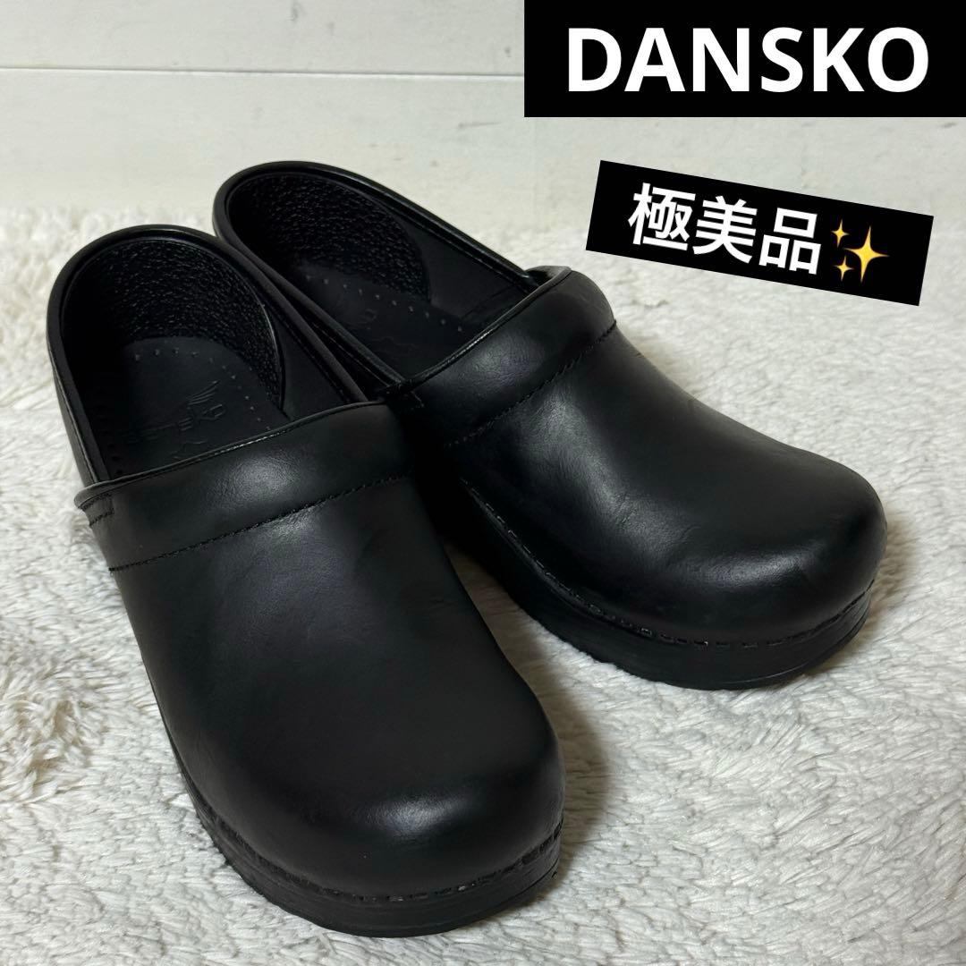 極美品✨ダンスコ　プロフェッショナル　オイルドレザー　37 ブラック