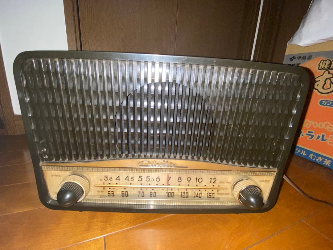 真空管　ラジオ　コロンビア　columbia レトロ