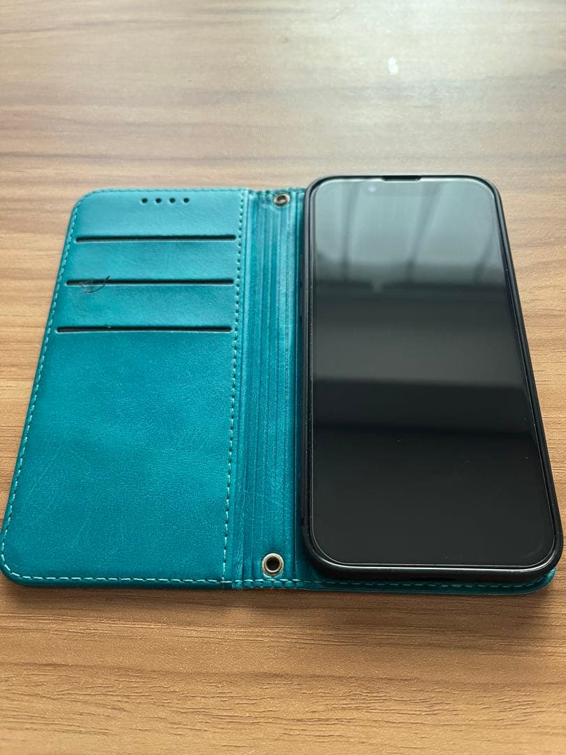 iPhone13 mini 256GB ミッドナイト（手帳型ケース付き）