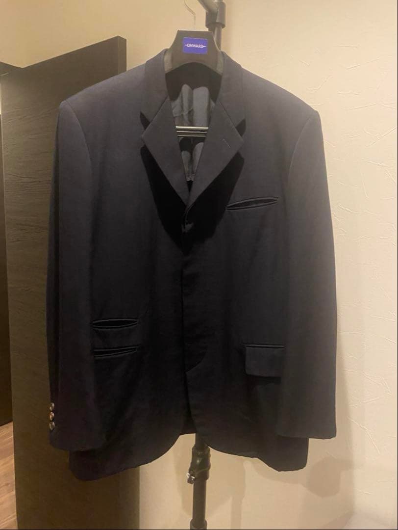 comme des garçons homme ウールギャバテーラードジャケット