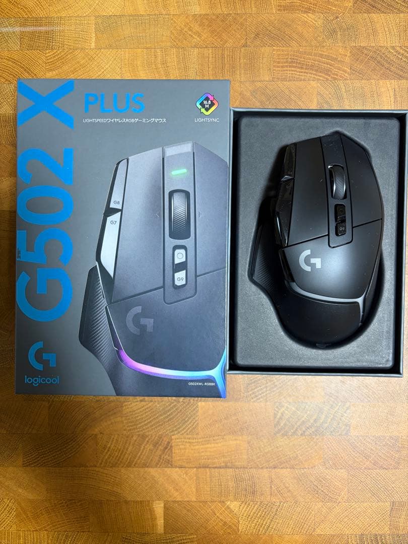 新品開封Logicool G502X Plus LIGHTSPEED ワイヤレス