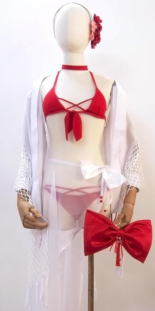 NIKKEE　サクラ　コスプレ　水着新品未使用。サイズS~M