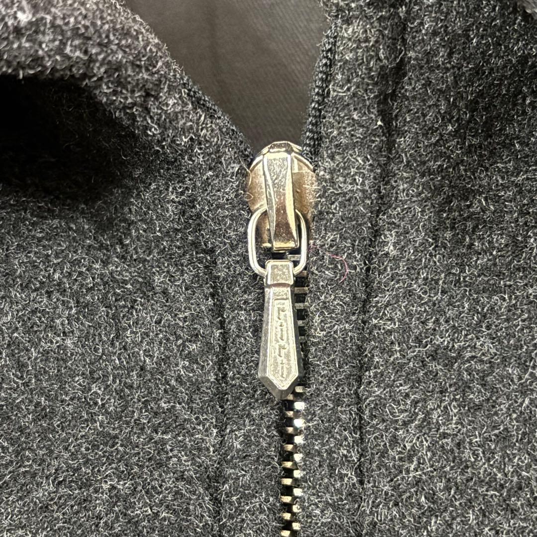 90s フランス製【Agnes b.】ウールコート ririジップ