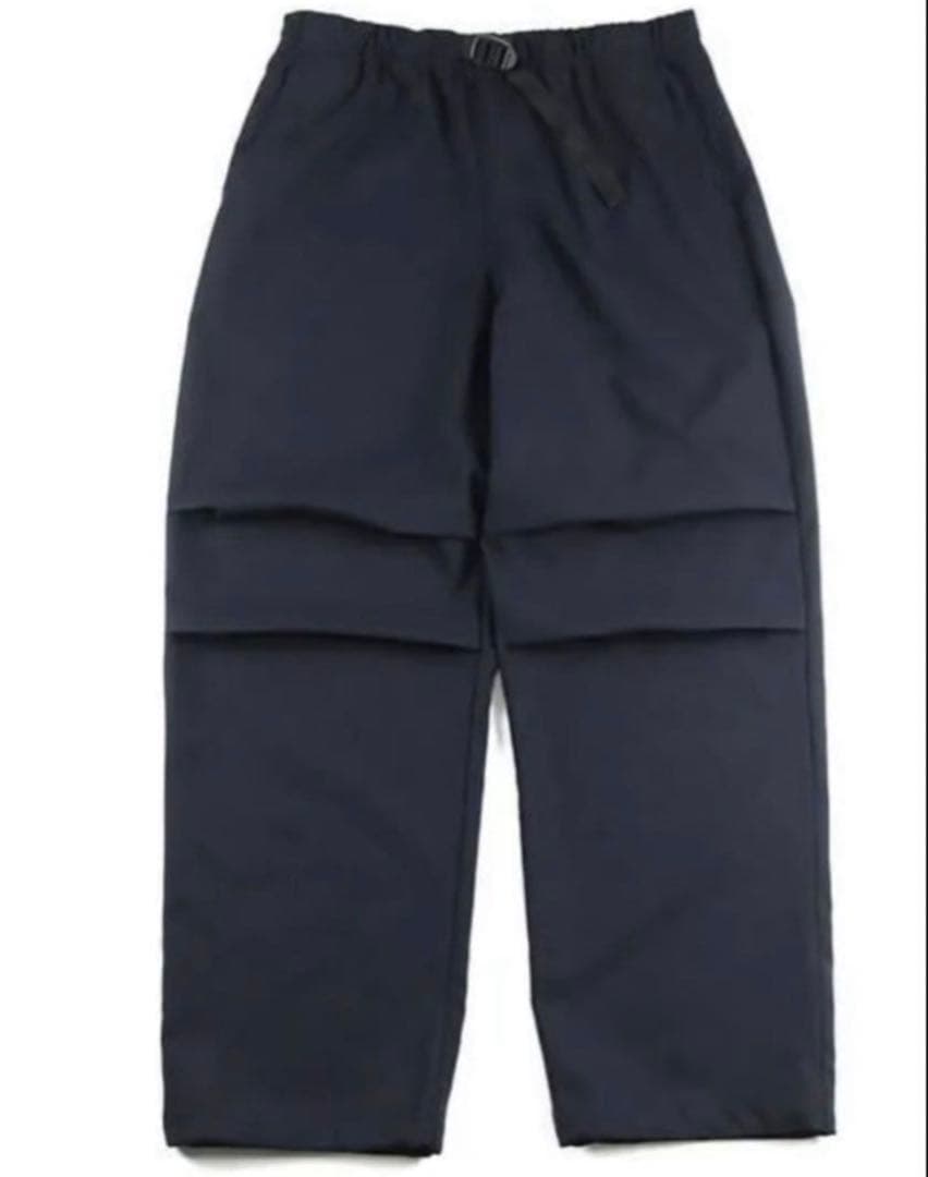 BROWN by 2-tacs Knee tuck pants ネイビー M