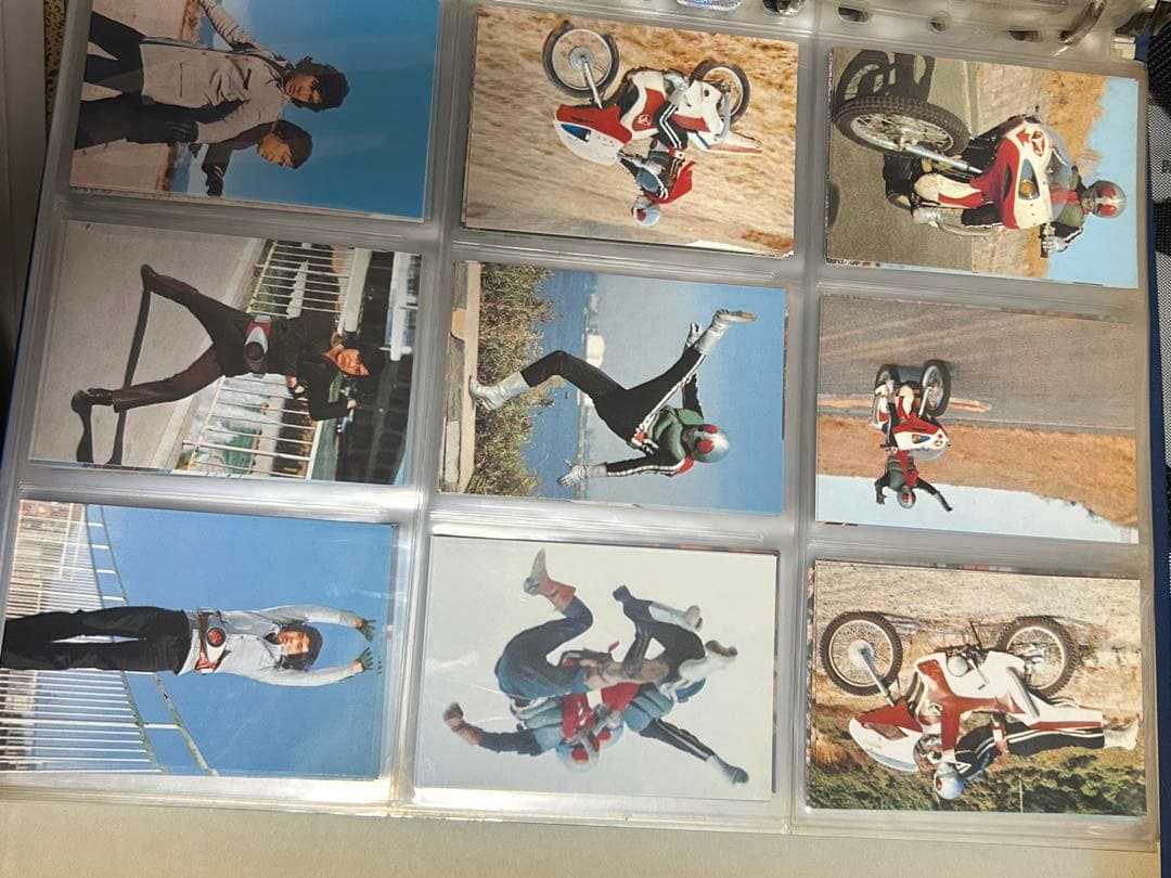 仮面ライダーカード　② ファイル5枚分