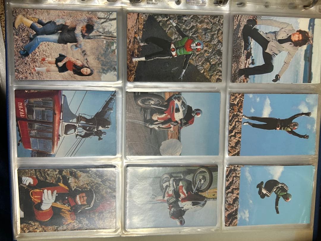 仮面ライダーカード　② ファイル5枚分