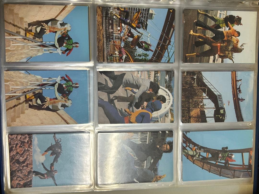 仮面ライダーカード　② ファイル5枚分