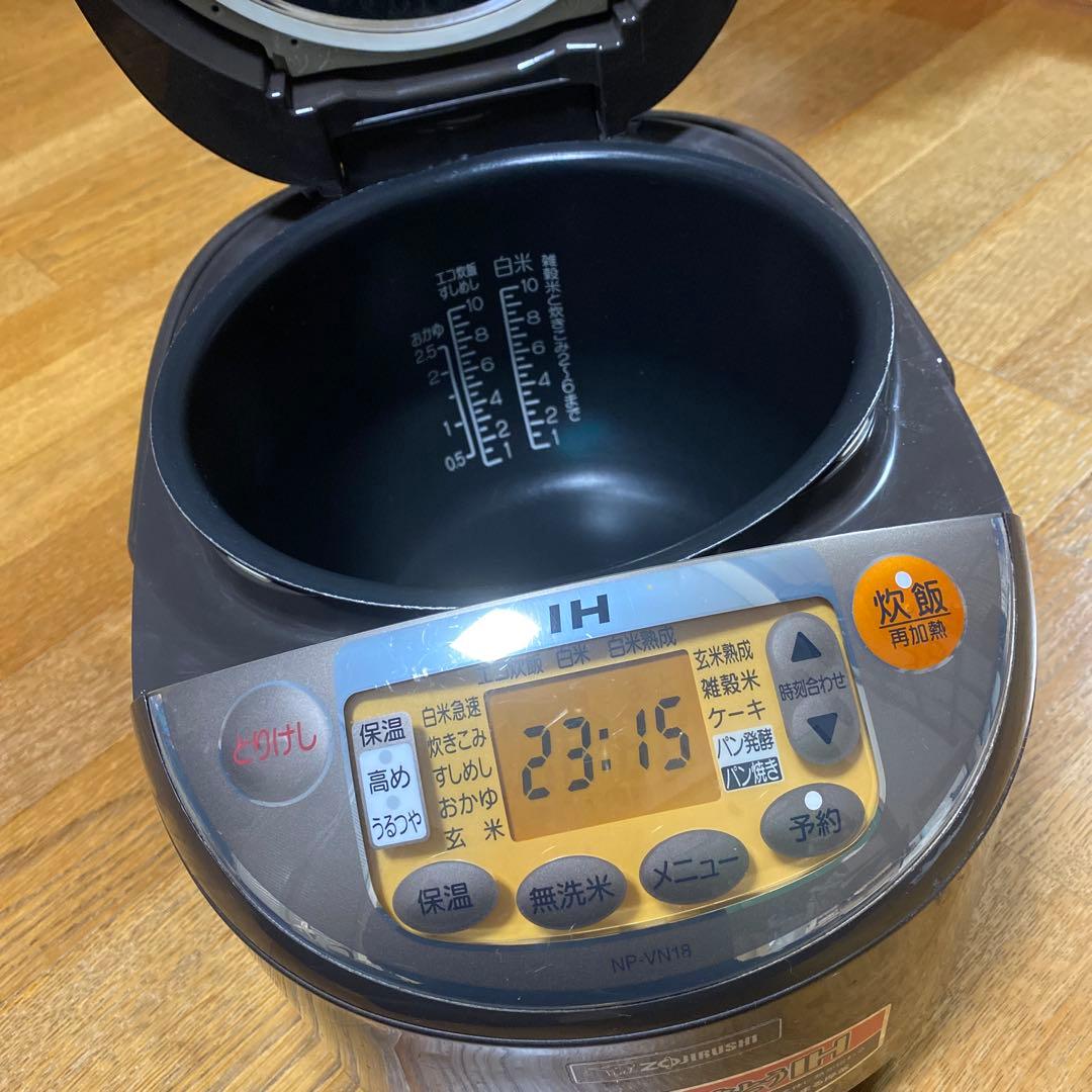 ZOJIRUSHI 象印 IH炊飯器 極め炊NP-VN18 1升炊き2016製