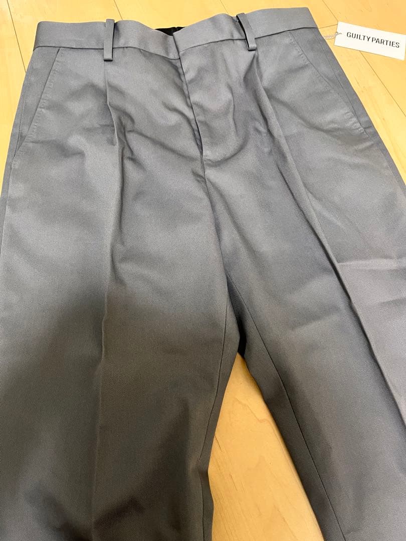 ワコマリアTCトラウザーズGUILTY PARTIES グレー スラックス