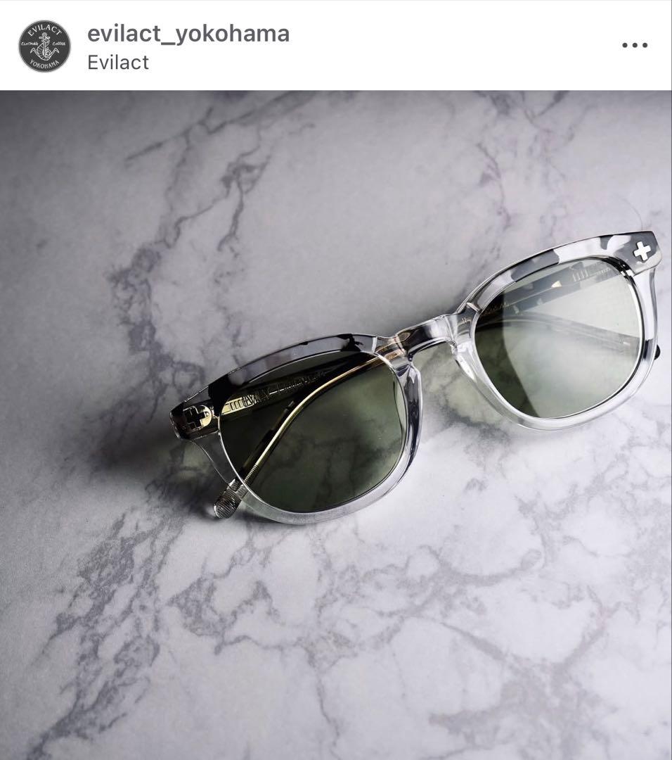 EVILACT サングラス　YALE2 新作　新品　ダルメシアン　イーブルアクト