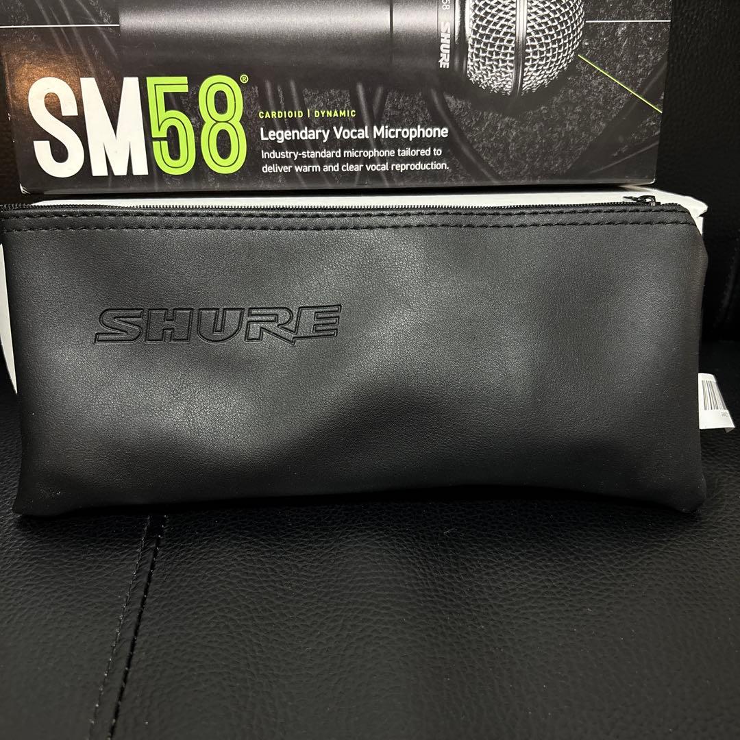 【完品・2022年製】SHURE SM58-LCE マイク 付属品完備 動作良好