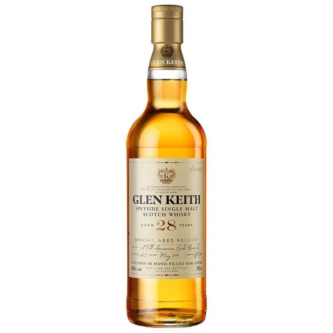 ま*さ様 新品未開封 グレンキース 28年 シングルモルトウイスキー 700m