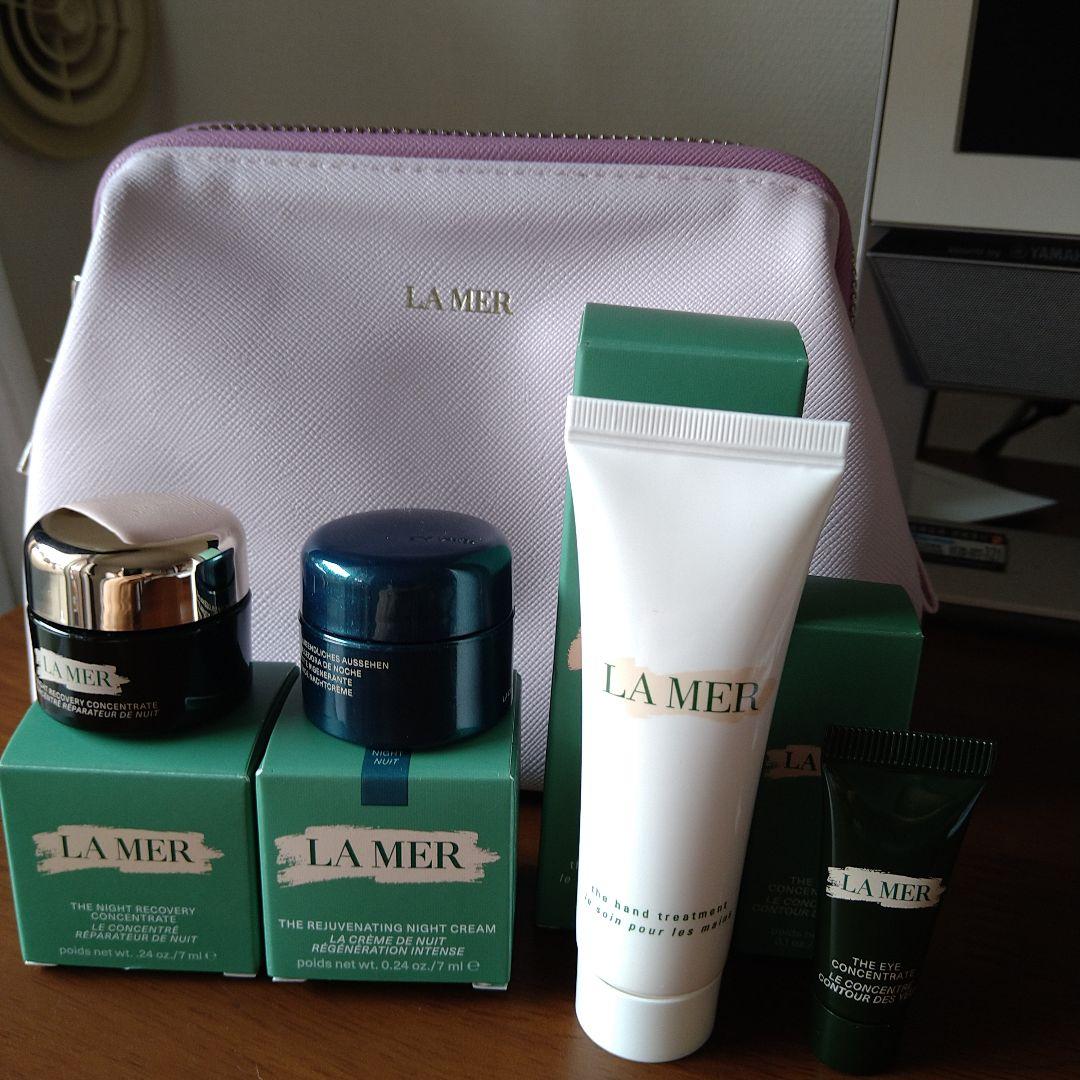 ラ・メール お得夜用美容液、ナイトクリーム、アイクリーム、ハンドクリーム、セット