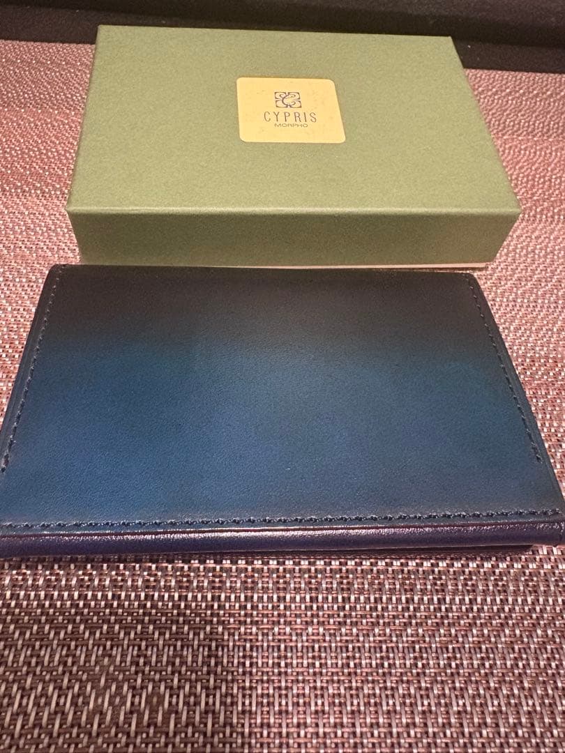 【極美品】CYPRIS URUSHI 名刺入れ 漆 本革 日本製 キプリス