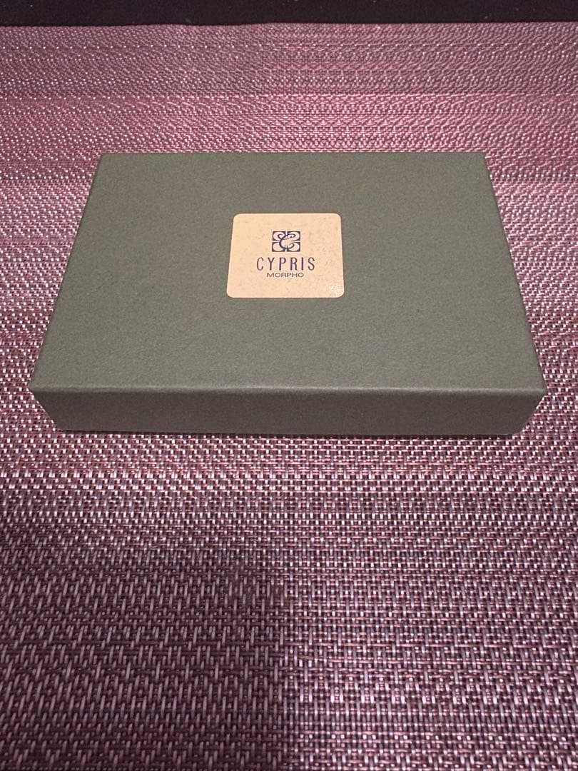 【極美品】CYPRIS URUSHI 名刺入れ 漆 本革 日本製 キプリス