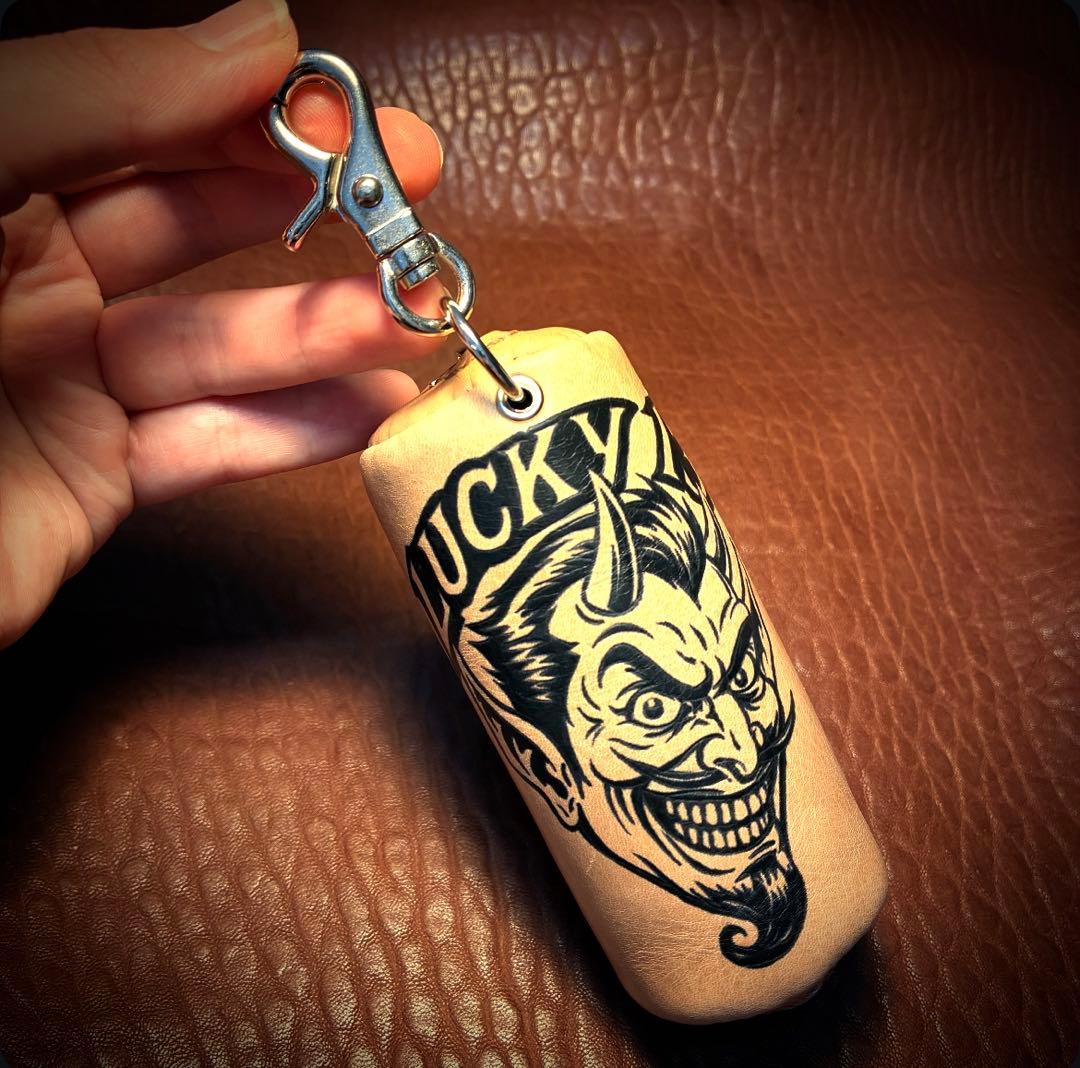 ◾︎アメトラレッドデビル　キーケース(スマートキー)&ケース