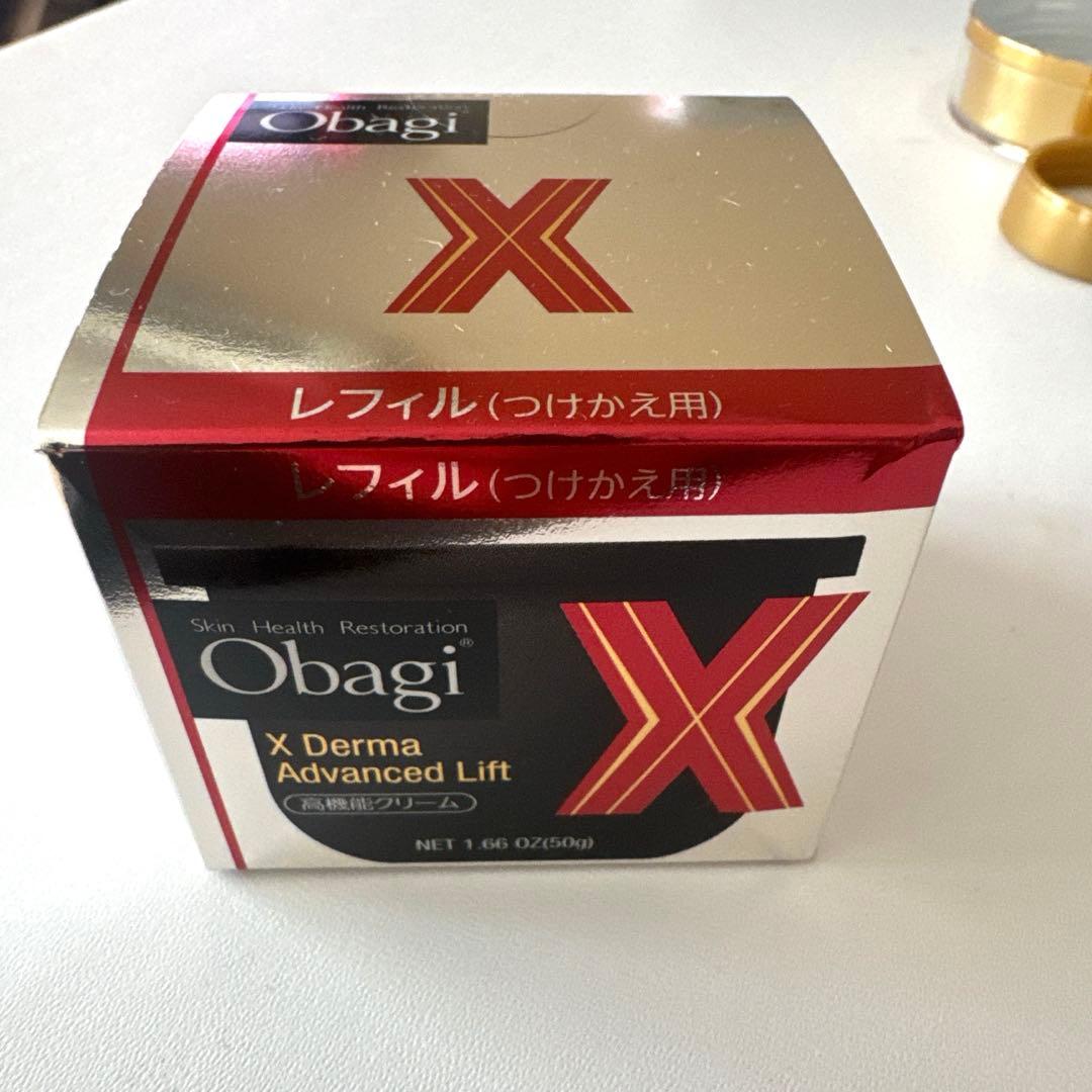 オバジX ダーマアドバンスドリフト　クリーム　詰め替え+本体+サンプル2個