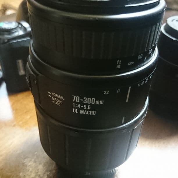 ペンタックスアナログフィルムカメラ シグマレンズセット