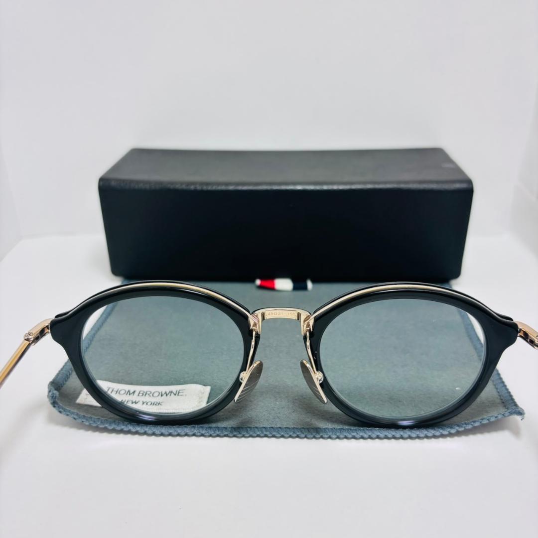 ◆美品◆THOM BROWNE◆TB-011◆SHINY 12K GOLD◆