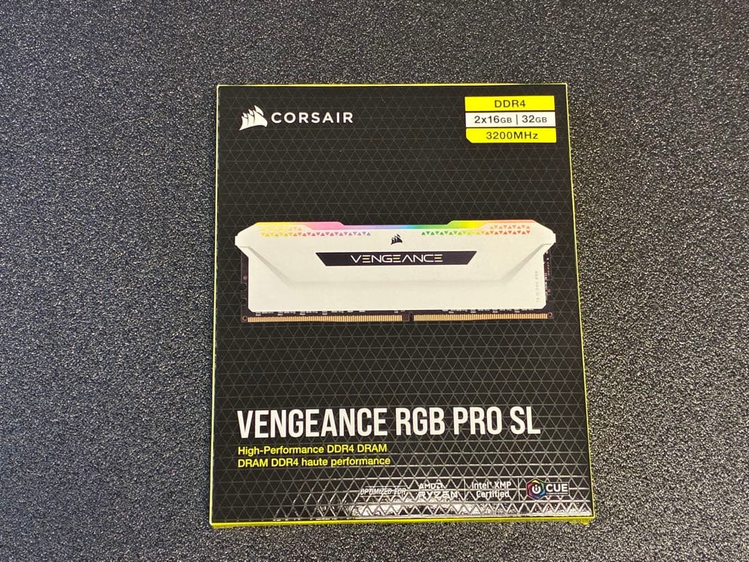 CORSAIR VENGEANCE RGB PRO SL 32GB 16x2枚