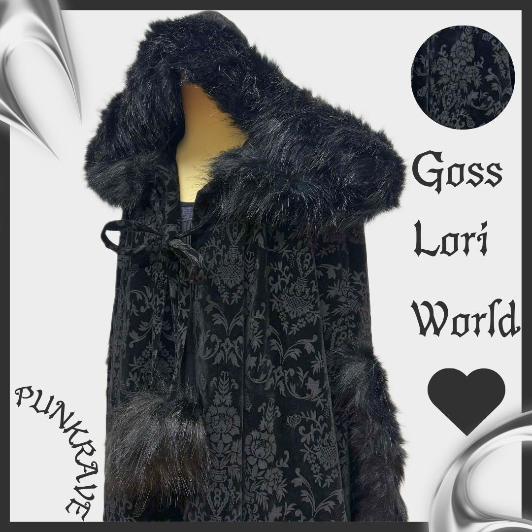 美品✨ゴスロリワールド マント ケープ PUNKRAVE ゴージャス ジャガード