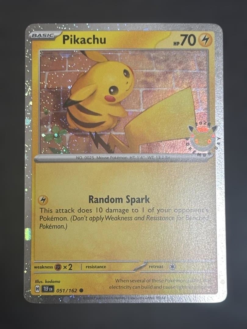 ピカチュウ 英語　プロモ　ポケモンデイ