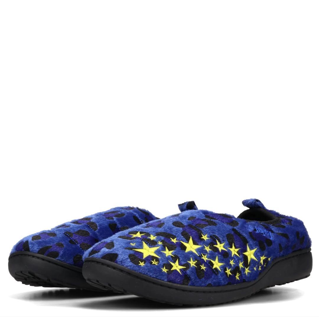 AFB SUBU LEOPARD STAR MULE BLUE サイズ 2