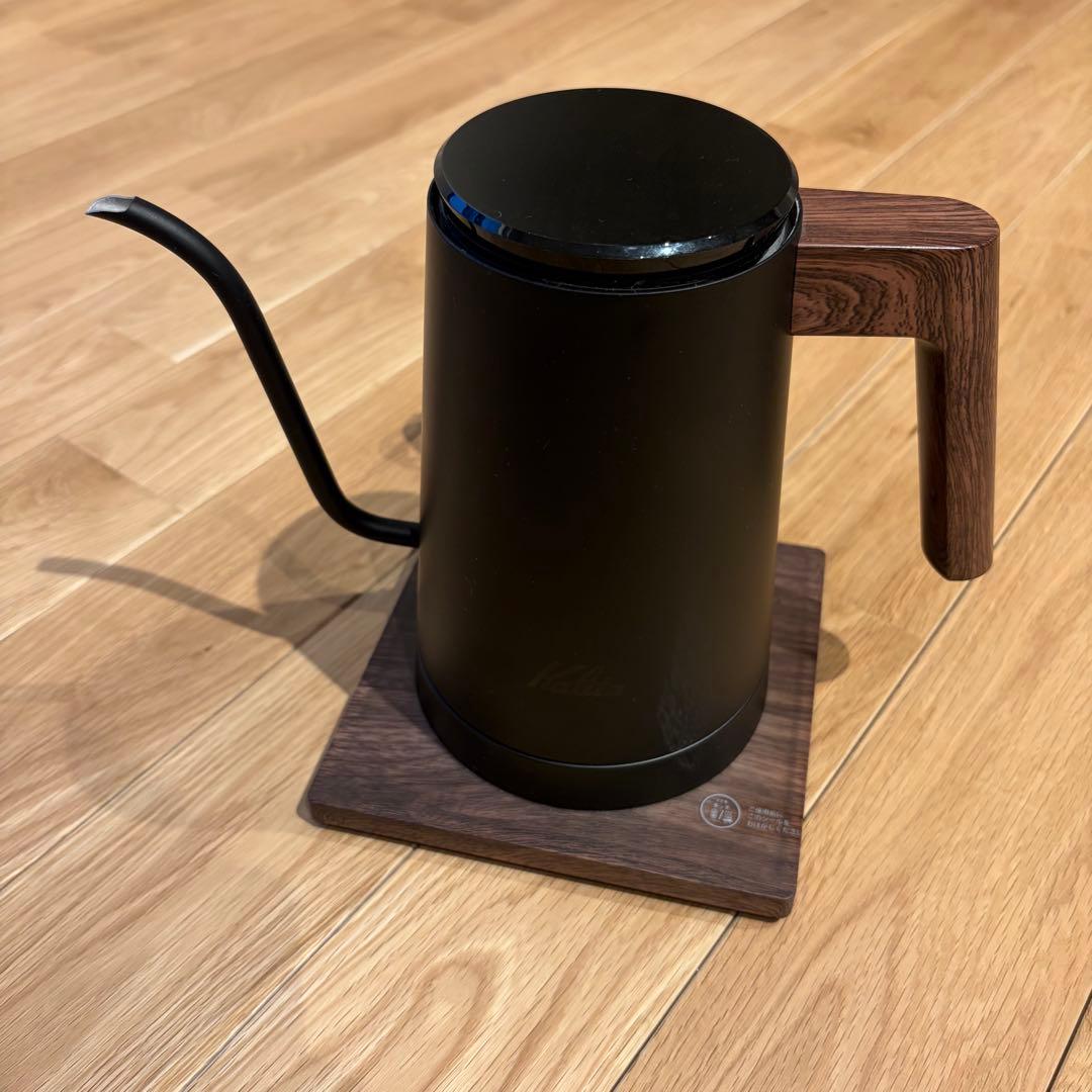 【美品】Kalita(カリタ) 電動式ドリップ専用ポット ブラック