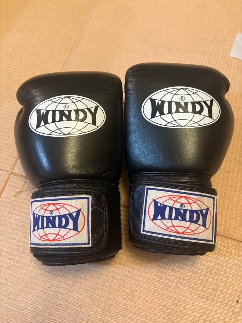 WINDY ボクシンググローブ 16 oz 黒