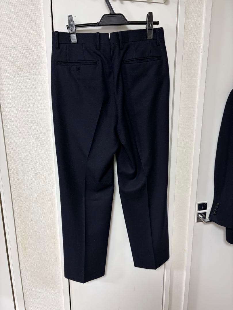 Comoli ネイビーフランネルスーツ　size1