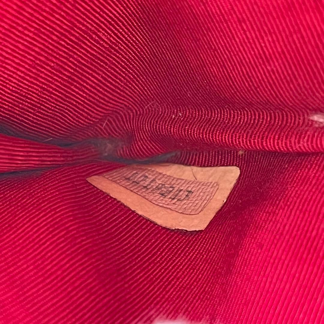 CHANEL ケース 小銭入れ ビコローレ ココマーク レッド レザー